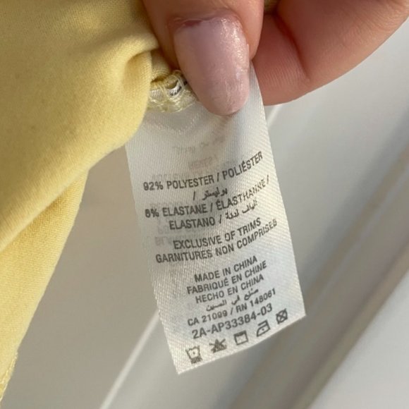 Yellow Butterfly Soft Graphic Tee - Picture 5 of 5